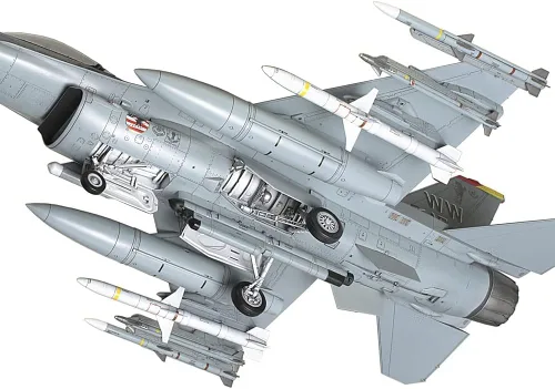 Miniatura 5 de Tamiya 61098 1/48 Kit de Modelo de Avión de Plástico Lockheed Martin F-16CJ