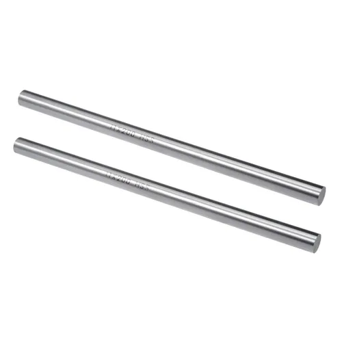 Miniatura 12 de uxcell Varilla de acero redonda, barra de torno HSS de 0.256 in, herramienta de 7.874 in de largo, para engranajes de eje, taladradora, máquina