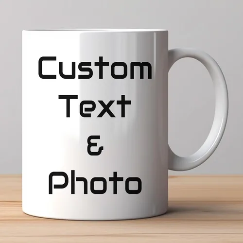 Taza de café personalizada, regalos de Navidad para mujeres, tazas de café personalizadas con imagen, texto, cerámica, taza de café personalizada de