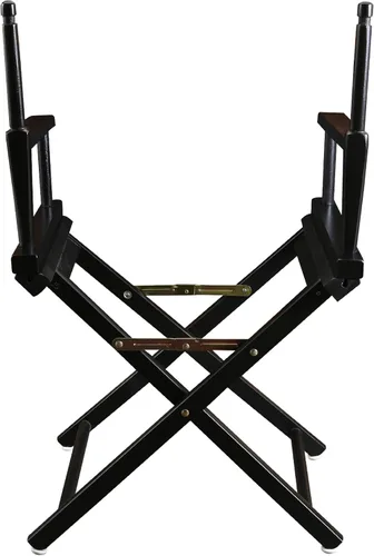 Miniatura 6 de Casual Home silla de director de 18 pulgadas, únicamente armazón, Madera, Negro
