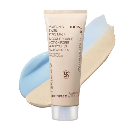 Miniatura 10 de innisfree Super Volcanic Clay Mask, Pore Cleansing & Oil Control Face Mask for Oily Skin with AHA, Korean Wash-Off Clay Mask for Clogged Pores