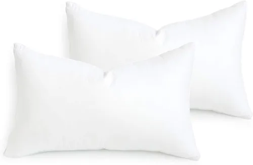 Miniatura 11 de Hofdeco Premium Relleno de almohada, 20 x 20 pulgadas (para funda de tamaño de 18 x 18 pulgadas), resistente al agua, sintético para patio, banco