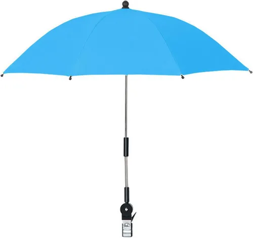 Miniatura 10 de Paraguas de playa con abrazadera universal, paraguas portátil con abrazadera universal, paraguas multidireccional al aire libre para silla, silla