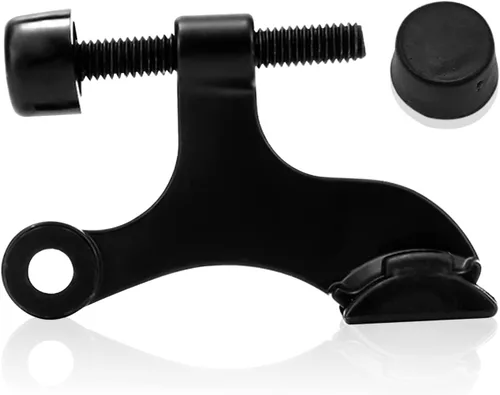 Miniatura 2 de DCC Home Decor - Paquete de 12 topes de puerta con pasador de bisagra, ajustable, resistente, protector de pared de 2.5 pulgadas de ancho con Mate