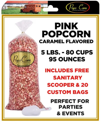 Miniatura 9 de ¡POPCORN AZUL! Gourmet Es un Niño-AL POR MAYOR/MAYORISTA -5 LIBRAS.-80 TAZAS-95 ONZAS-CUCHARA HIGIÉNICA GRATUITA Y 20 bolsas de regalo incluidas!
