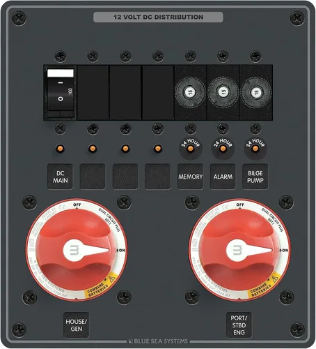 Blue Sea Systems 8689 Panel 24VDC Batería MGMT