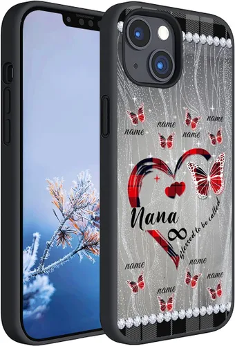 Miniatura 13 de Elephant Blessed to Be Called Mom/Grandma - Funda de teléfono personalizada para iPhone 16 15 14 13 12 11 Galaxy S25 S24 S23 S22 S21 A16 A15 A14 A54