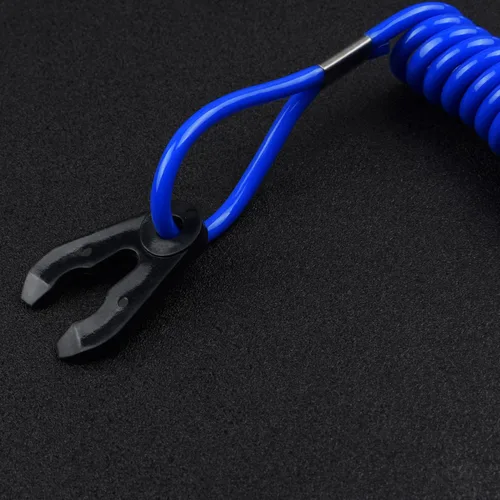 Miniatura 4 de 2 unids fuera de borda de encendido del motor de emergencia PWC Jet Ski WaveRunner Key Lanyard Stop Kill Switch Seguridad para Yamaha