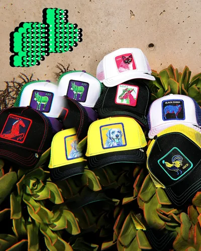 Miniatura 8 de Goorin Bros. The Farm Acid Trip Collection Unisex Adjustable Trucker Hat