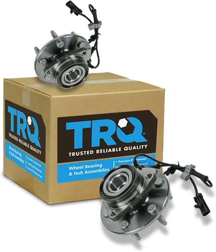Miniatura 164 de TRQ Juego de 2 rodamientos de rueda delantera y conjunto de cubo 4WD compatible con Ford Ranger Mazda B4000 1998-2000