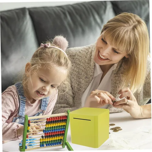 Miniatura 6 de ibasenice Alcancias de Dinero para adultos, alcancía de acero inoxidable, caja de dinero personal, caja de dinero irrompible de metal para adultos