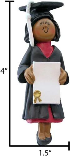 Miniatura 2 de Adornos de graduación personalizados para la clase de 2025, adornos de árbol personalizados para 2025, regalos de graduación personalizados