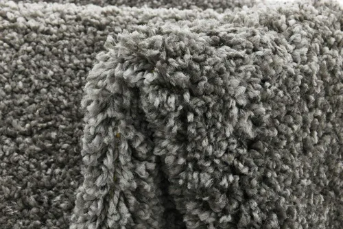 Miniatura 8 de Unique Loom Solo Collection - Alfombra de área Calabasas (6 pies 1 pulgada redonda, gris)