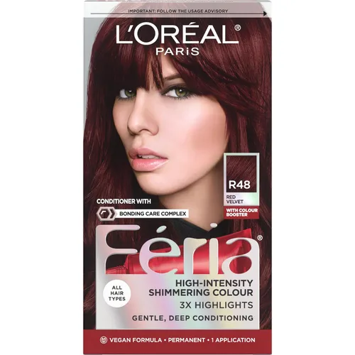 Miniatura 78 de L'Oreal Paris Feria - Tinte permanente multifacético y brillante, 60 Crystal Brown (castaño claro), paquete de 1 60 marrón claro