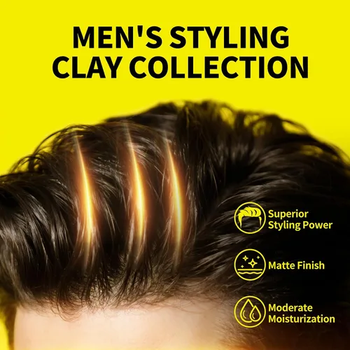 Miniatura 5 de SEVICH Pasta para peinar el cabello para hombres, gel mate de fijación fuerte, fórmula de esencia vegetal, sujeción duradera durante todo el día