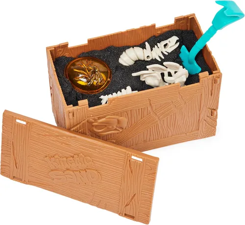 Miniatura 2 de Kinetic Sand, Dino XCavate - Paquete de 3, hecho con arena natural, juguetes sensoriales de arena para niños a partir de 6 años