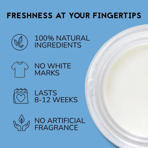 Miniatura 3 de The Natural Deodorant Co, Desodorante Suave Crema Coco + Karité 1.94 oz Sin aluminio, sin plástico, para pieles sensibles, ingredientes naturales