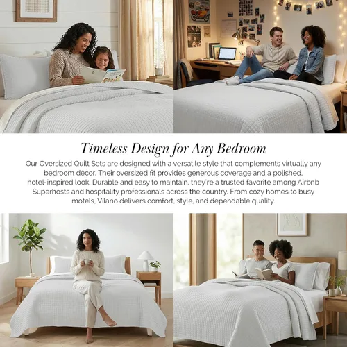 Miniatura 6 de Southshore Fine Living, Inc. - Juego de colcha tamaño queen, edredón tamaño full con 2 fundas de almohada a juego, edredón de microfibra suave y 13