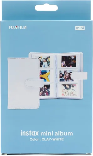 Miniatura 3 de instax mini film 108 álbum de fotos, Clay White