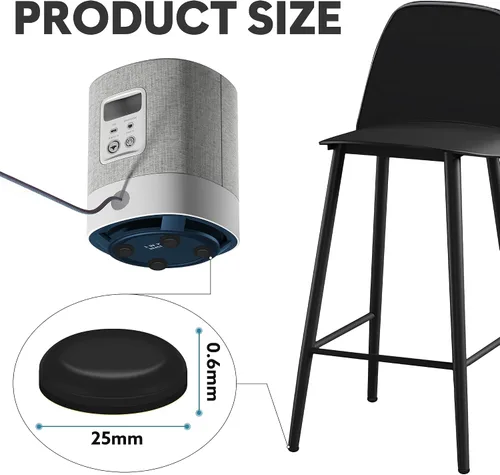 Miniatura 2 de Deslizadores de electrodomésticos para cocina, 24 piezas autoadhesivas para cocina, pequeños hallazgos de electrodomésticos, fáciles de mover
