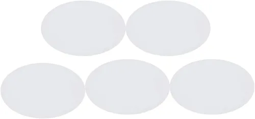 5 Uds. Paneles de lienzo ovalados estirados para artista, para pintura acrílica, vertido al óleo, dibujo, decoración del hogar, 7.9 x 11.8 in
