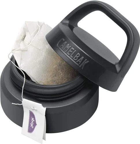 Miniatura 12 de CamelBak MultiBev - Botella de agua con aislamiento de acero inoxidable y taza de viaje Blanco