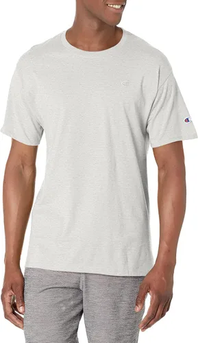 Miniatura 23 de Champion Men's Classic Short Sleeve T-Shirt, Standard Fit, Midweight 100% Cotton, Available in Regular and Big & Tall Blanco brillante