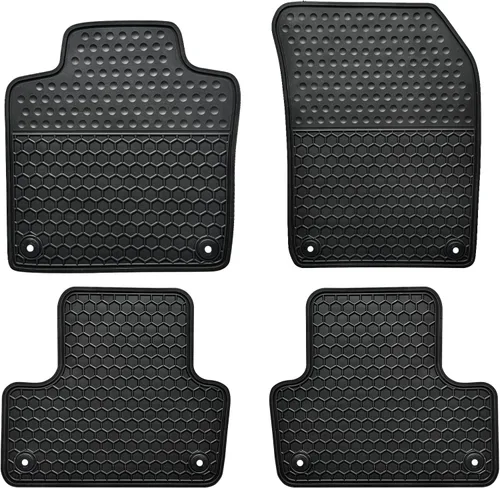 Miniatura 9 de Alfombrillas de coche a medida para Volvo XC60 2018-2025 (No para híbrido) T5 T6 Momentum, alfombrillas de goma negras para auto, protección