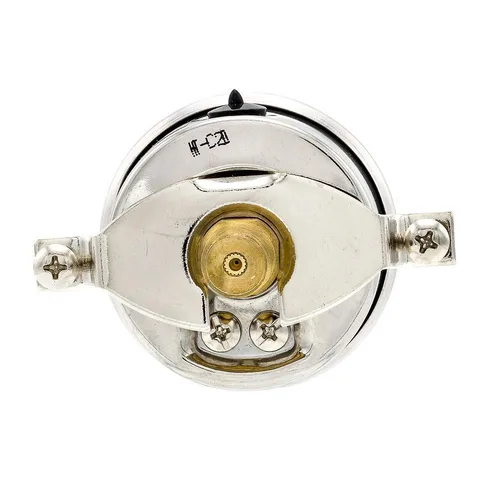 Miniatura 3 de PIC Gauges 203L-204A Manómetro relleno de glicerina con abrazadera en U con carcasa SS/bisel, internos de latón, lente de PC, dial de 2 pulgadas