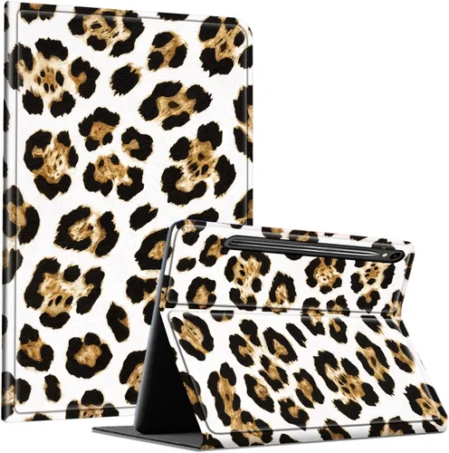 Miniatura 66 de Slim Case for Samsung Galaxy Tab S10 Lite / S10 FE / S9 FE 10.9" & Galaxy Tab S9 11", Multi-Angle Stand PU Leather Smart Folio Cover with Soft TPU