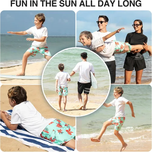 Miniatura 121 de Kanu Surf Traje de baño Yolo de secado rápido UPF 50+ para niños