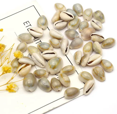 Miniatura 7 de Acuario de concha natural para pecera, cuentas hechas a mano para hacer joyas, manualidades, pulsera, accesorio
