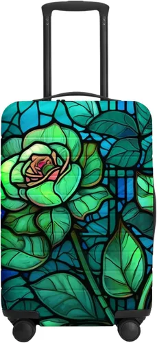 Miniatura 24 de URBEST Funda protectora para maleta, antiarañazos y suciedad, Otoño de vidrieras