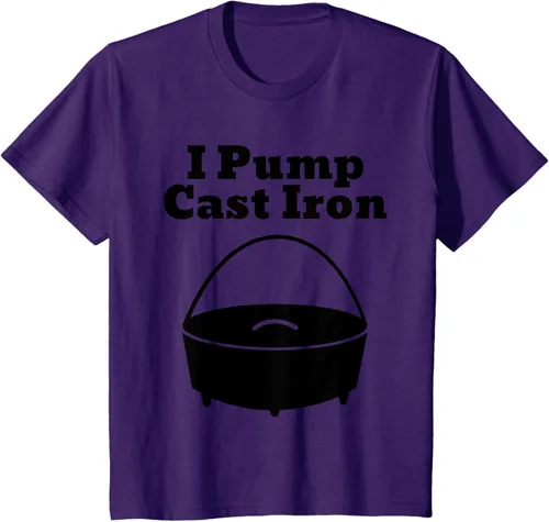 Miniatura 58 de I Pump - Camiseta de hierro fundido para cocinar al horno holandés
