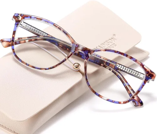 Miniatura 10 de Madison Avenue - Lentes de lectura cuadrados vintage para mujer, con filtro de luz azul, fabricados en TR90, reducen el cansancio visual