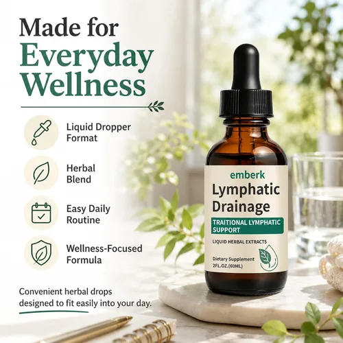 Miniatura 4 de Gotas de Drenaje Linfático, Mezcla Herbal de 2000mg con Saúco, Equinácea y Diente de León, – Apoya el Drenaje Linfático, Sistema Inmunológico