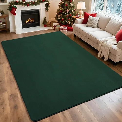 Miniatura 11 de Przemy Alfombras negras lavables para dormitorio, sala de estar, alfombra de pasillo de 2 x 6 pies, alfombra de interior de espuma viscoelástica