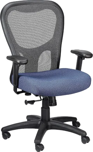 Miniatura 15 de Tempur-Pedic TP9000C Silla giratoria de malla con material Tempur, capa de gel refrescante, reposabrazos ajustables y soporte lumbar, color burdeos