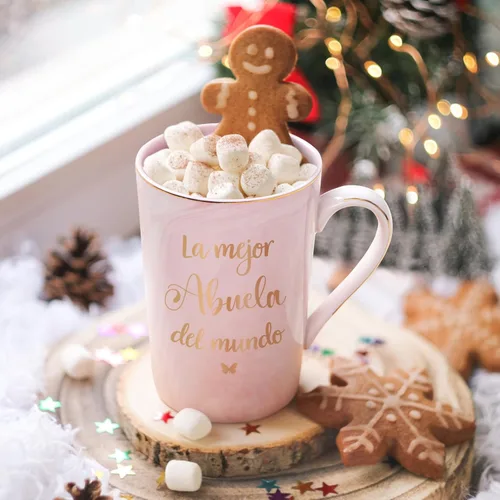 Miniatura 2 de Maustic Abuela Abuelo Regalos en español, Las Mejores Tazas de Café de Abuela y Abuelo, Tazas de Café de la Mejor Abuela y Abuelo del Mundo, Regalos