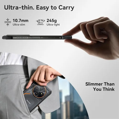 Miniatura 2 de Blackview Fort 2 - Teléfono resistente Android 16, 0.421 in ultra delgado y resistente, teléfono inteligente desbloqueado, 24 GB + 128 GB/2 TB 6.56