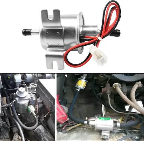 Miniatura 4 de BESULEN Bomba de combustible eléctrica, bomba de transferencia de combustible de baja presión resistente de 12 V, bomba de combustible diésel de gas