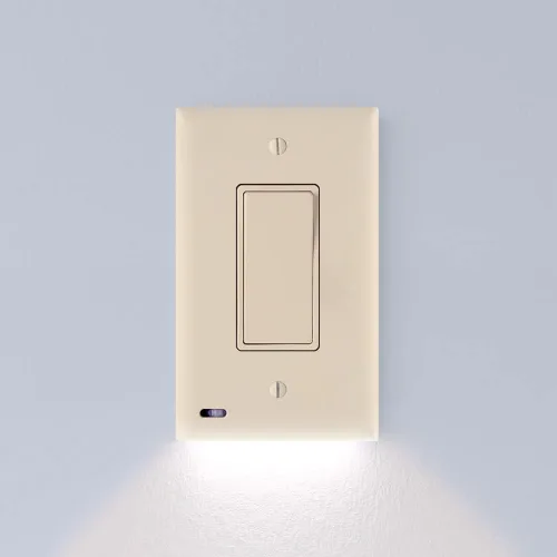 Miniatura 8 de 2 unidades - SnapPower SwitchLight - Luz nocturna LED - Para interruptores de luz unipolares - Tapa de interruptor con luces nocturnas LED - Ajuste