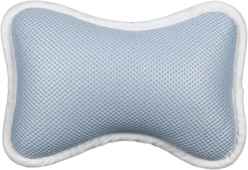 SUPVOX Almohada de bañera con ventosas antideslizantes para soporte de cuello y hombro, se adapta a bañeras ovaladas y rectas, cojín de spa y baño