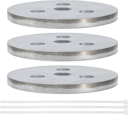 Miniatura 2 de Placa de ánodo de zinc con lazos de plástico, placa de zinc para colocar en tu cesta de espumadera, placa anticorrosión y electrólisis (3)