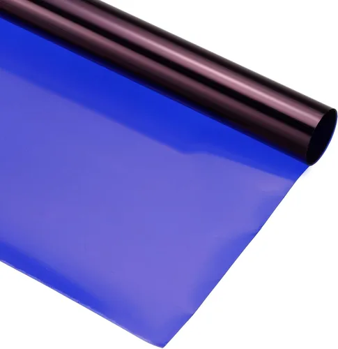 MECCANIXITY Filtro de gel de iluminación de 15.7 x 19.7 pulgadas, 82 hojas de corrección de color azul para estudio fotográfico, luz de cabeza roja,