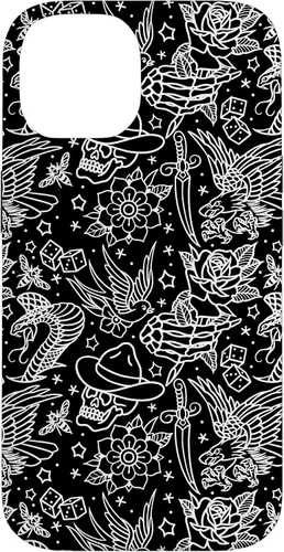 Miniatura 4 de Funda de arte de tatuaje tradicional americano para iPhone 17