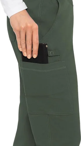 Miniatura 4 de Med Couture Touch Yoga 2 - Pantalón de bolsillo tipo cargo para mujer