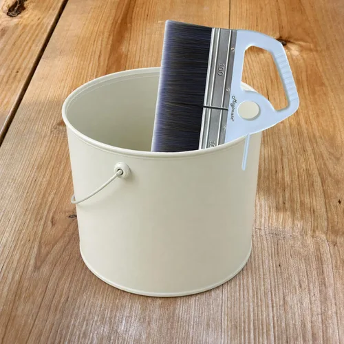 Miniatura 6 de Magimate Brocha de Pintura Grande, 8 Pulgadas, Brocha Ancha para Tinte para Pisos, Puertas, Pasta de Papel Tapiz y Terrazas, Filamento Sintético