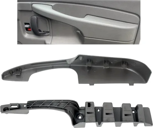 ECOTRIC Reposabrazos de puerta con manija interior compatible con Chevrolet Express Van GMC Savana Right Side 2003-2019, reemplazo para 10388387 y