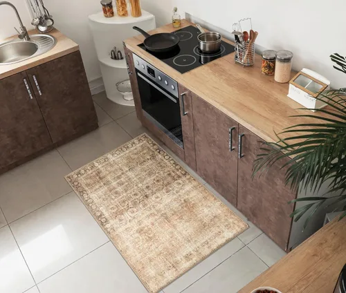 Miniatura 82 de Keen Home Design Alfombra de entrada de 2 x 3 pies, lavable a máquina con parte trasera antideslizante, ideal para entrada, cocina, baño, Multi